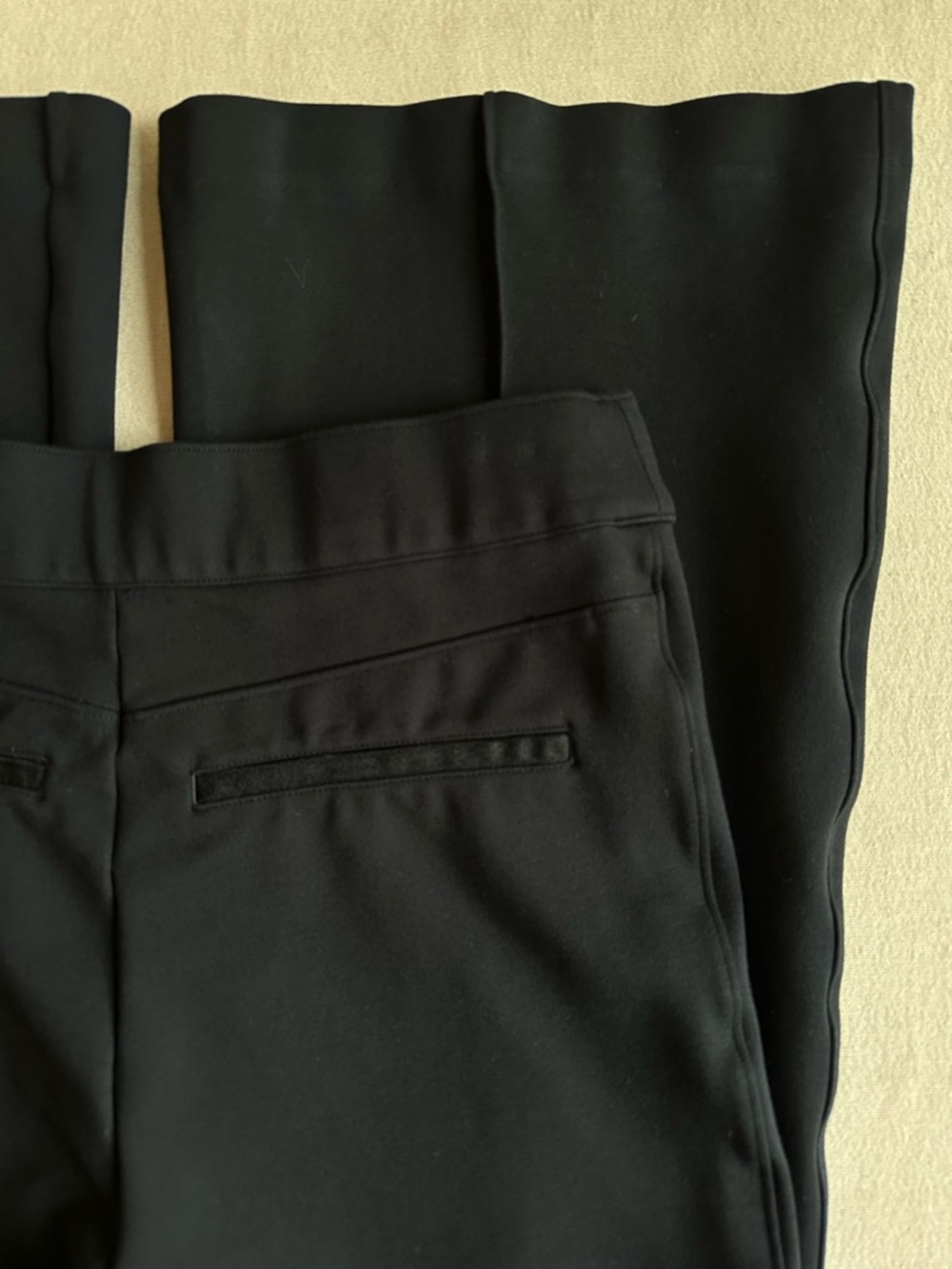 SPANX Black Hi-Rise Flare Pant - Picture 9 of 10